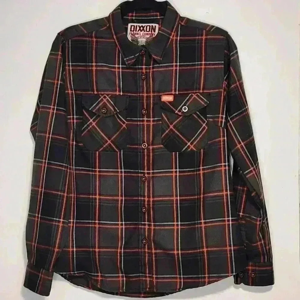 Dixxon Flannel Company Womens Juneau Flannel Long Sleeve Button Down Size Medium - Picture 1 of 10